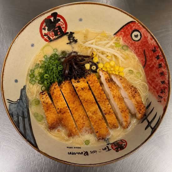 Original Bone Broth Air Fried Chicken Ramen 原味骨汤炸鸡拉面